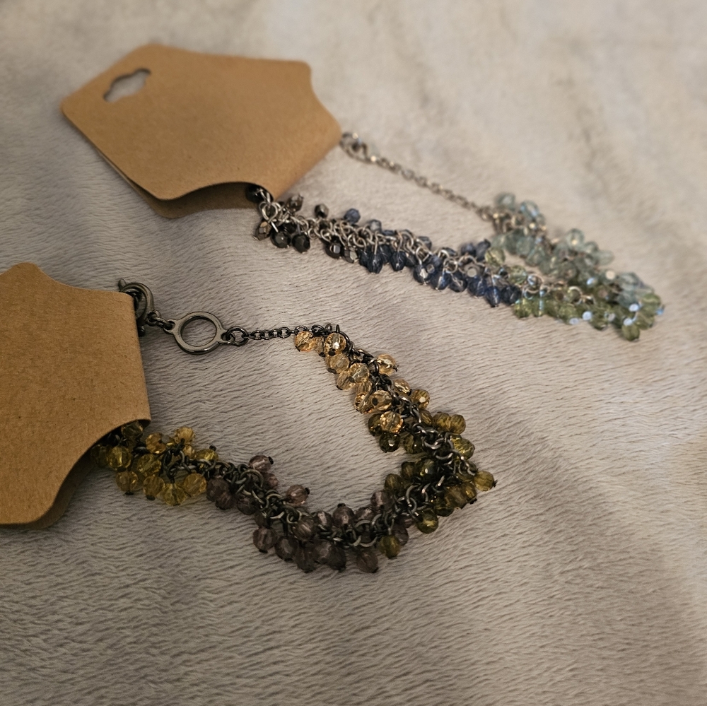 2 Coldwater Creek Beaded Bracelets - Picture 2 of 3